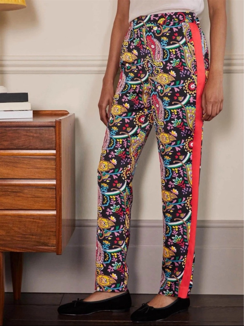 BODEN Ludlow Satin Pants Size 8